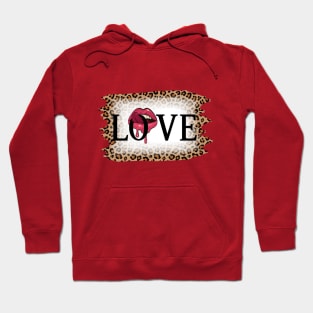 Love lip drips Hoodie